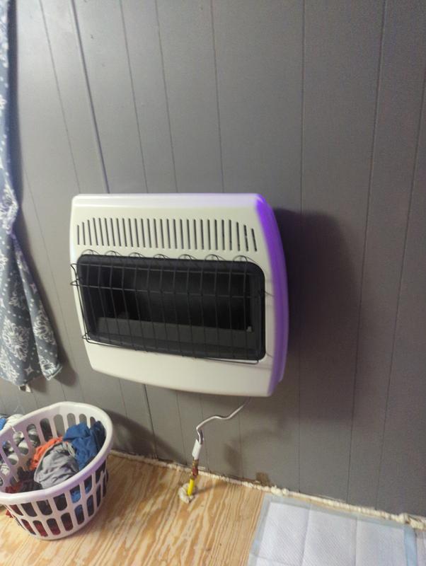 Dyna-Glo 30000-BTU Wall-Mount Indoor Natural Gas Vent-Free Convection  Heater in the Gas Space Heaters department at Lowes.com