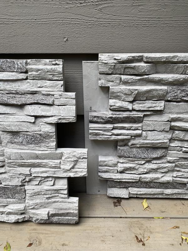 Tritan BP 1.75-in x 24.75-in x 48.75-in Moonlight Gray Raw Bevel Lap ...
