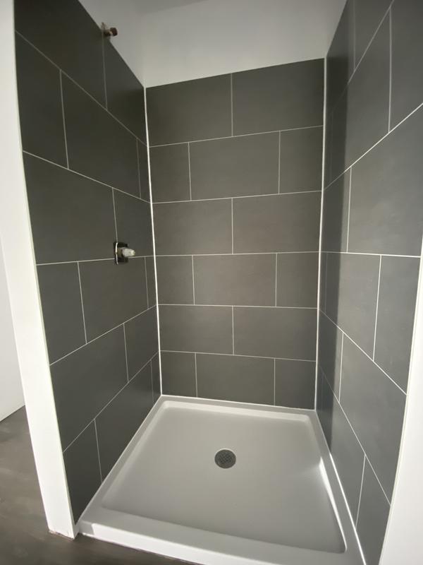 Shop allen + roth allen + roth 48 inch Platform Shower Wall Surround ...