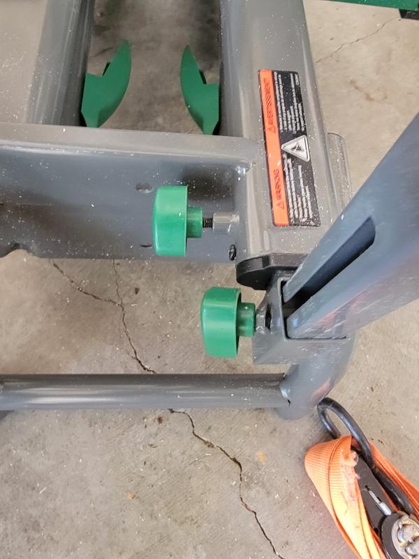 Metabo HPT Steel Miter Saw Stand in the Saw Stands department at