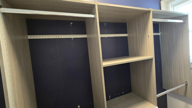 Easy Track 4-ft to 8-ft W x 6-ft H Weathered Grey Solid