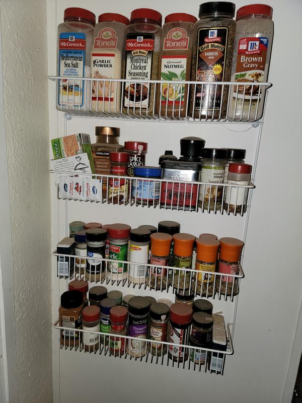 Spice Rack Organization – Three Daughters Home