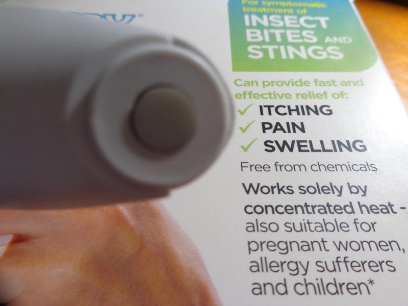 bite away Insect Sting & Itch Relief Stick, Chemical-Free Treatment with  Heat for Symptom Relief from Mosquito and Bug Bites, 1 Device