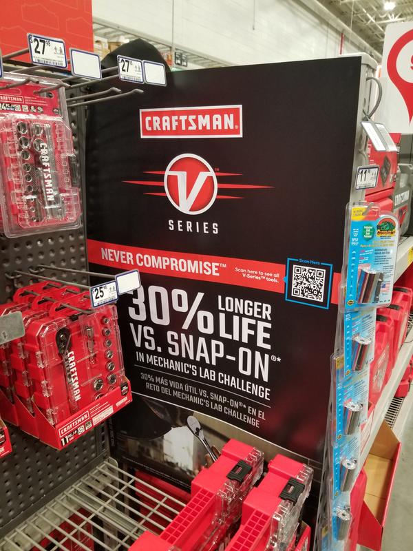 CRAFTSMAN V-Series 96-Tooth 3/8-in Drive Comfort Grip Handle