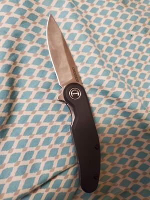 Crescent 3.25-in Steel Drop Point Pocket Knife in the Pocket Knives  department at