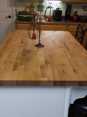 Butcher block deals countertops lowes