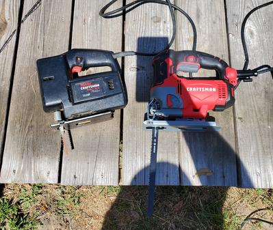 CRAFTSMAN 6 Amp Variable Speed Keyed Corded Jigsaw in the Jigsaws