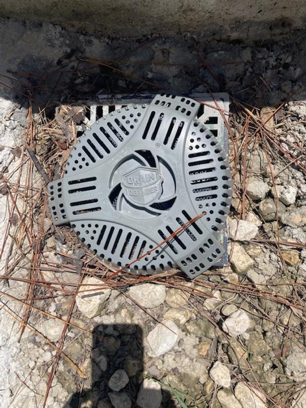 Outdoor Stairwell Drain Cover and Filter - Drain Defender Prevents Clogs  and Flooded Basements from Yard Waste - Drain-Net Technologies