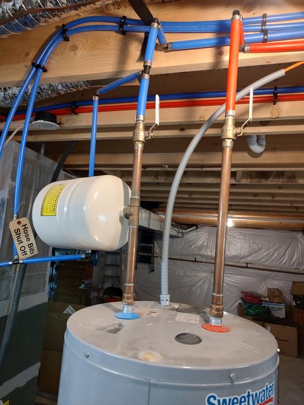 Hot Water Heater Instant Hot Water Recirculating Pump Kit Brass