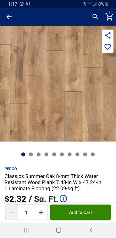 Pergo Classics Summer Oak Water Resistant Laminate Flooring