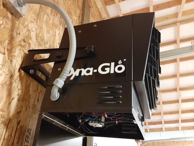 Dyna-Glo Up to 10000-Watt Electric Garage Heater in the Electric Garage  Heaters department at Lowes.com