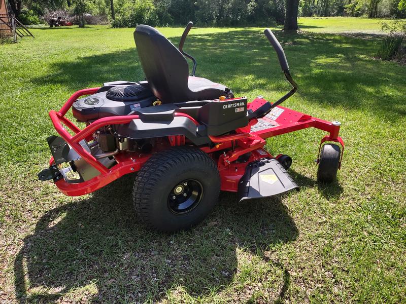 Craftsman 46 inch zero deals turn mower