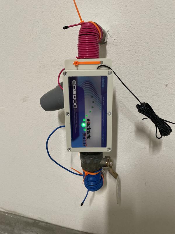 iSpring ED2000 Whole House Electronic Descaler Water Softener System ...