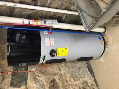 A.O. Smith Signature 900 50-Gallon Tall 10-year Limited Warranty 4500-Watt  Double Element Electric Water Heater with Hybrid Heat Pump at Lowes.com