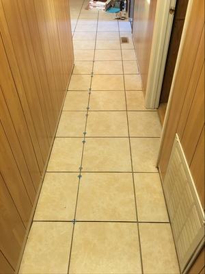 Project Source Tiolo Beige 16-in x 16-in Glazed Ceramic
