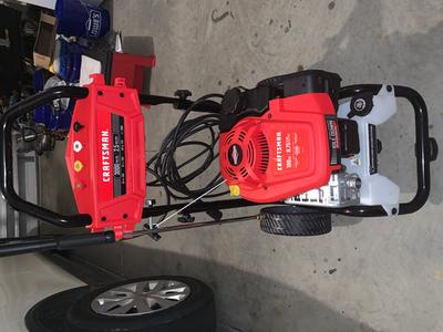 CRAFTSMAN 3000 PSI 2.5-GPMs Cold Water Gas Pressure Washer with 4 Spray ...
