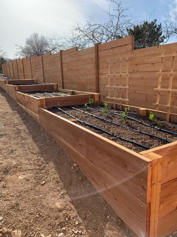 compost in a wood box  Kellogg Garden Organics™