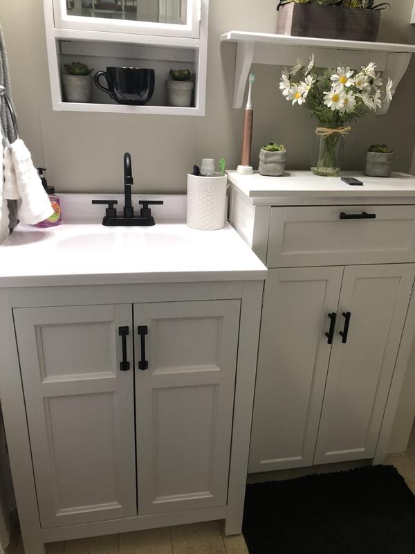 Shop Project Source Gray Vanity Bathroom Collection at Lowes.com