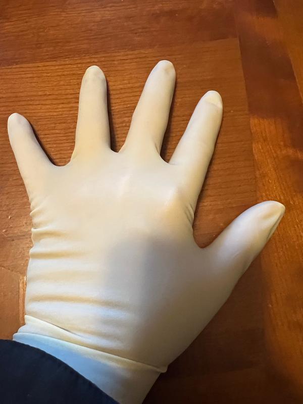 Venom Steel One Size Fits All Off-white Latex Gloves, (25-Pairs) in the  Work Gloves department at