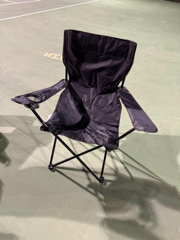 Style Selections Polyester Black Folding Camping (Carrying