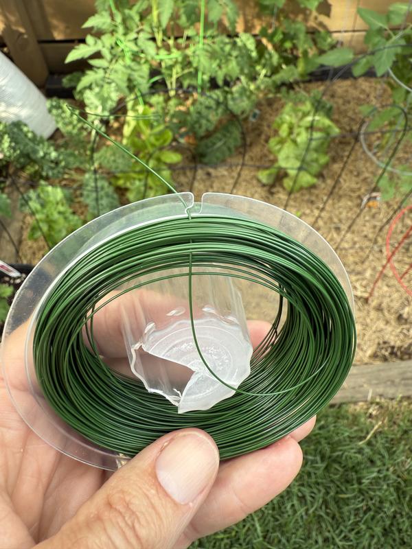 Hillman 10lb 24-Ga x 100-ft Green Enameled Floral Wire 123108 at