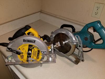 DEWALT 15 Amp 7 1 4 in Corded Circular Saw in the Circular Saws