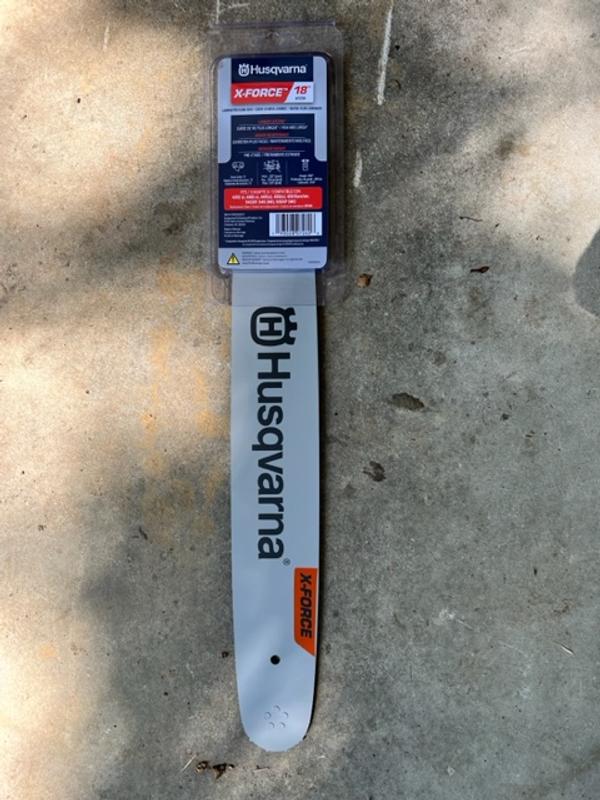 Husqvarna X-Force 18-in Chainsaw Bar in the Chainsaw Bars department at  Lowes.com