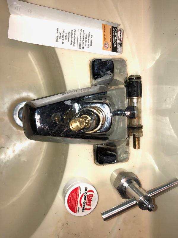 NEED HELP!! Inner Stem Of Moen 1225b Slipped From Brass Outer Casing