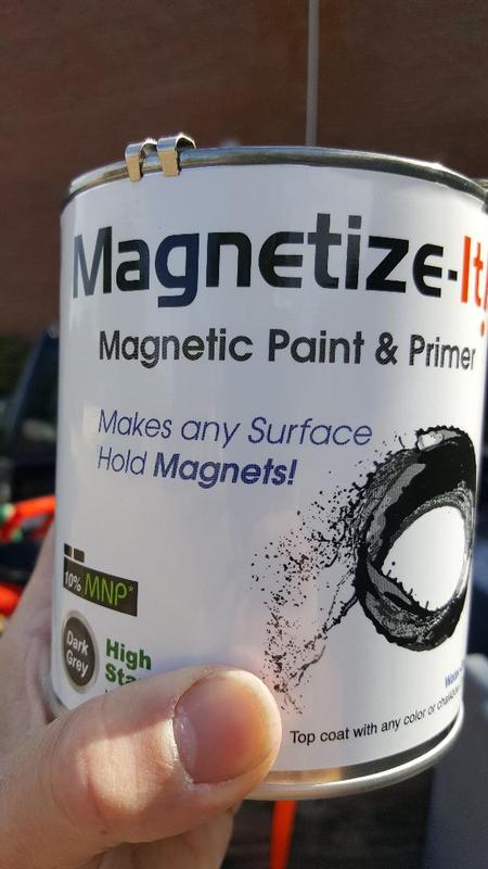 MAGNETIZE-IT! Magnetic Paint and Primer Contractor Pro 1-Gal. (128 oz.)  MICNC-2285 - The Home Depot