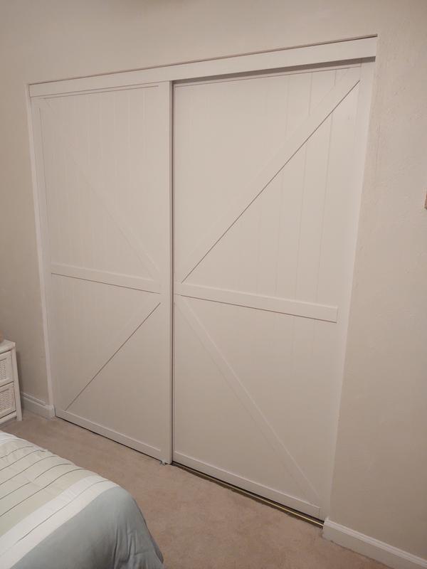 British K-Brace Door - Custom Closet Doors