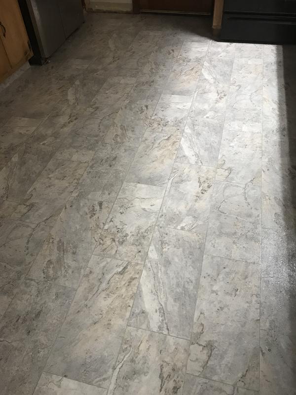 Sample of VCAS4405A Anti Slip Marble Effect Lino Flooring