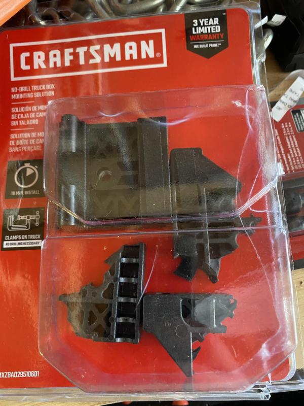 CRAFTSMAN Black Plastic 3-Pocket Truck Box Tray