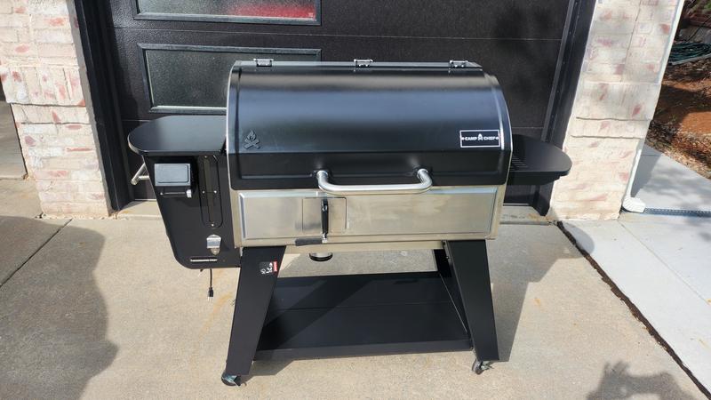 Camp Chef Woodwind PRO WIFI 36 1236 Sq in Black Pellet Grill with