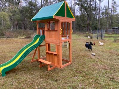 Prairie ridge best sale wooden swing set