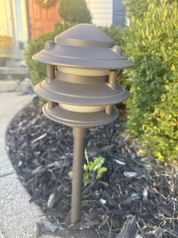 Harbor Breeze 60-Lumen 4.5-Watt Bronze Line Voltage Plug LED