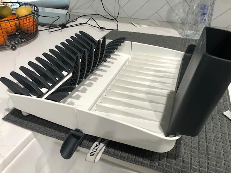 Empava 16-in W x 12.5-in L x 5-in H Plastic Dish Rack in the Dish Racks &  Trays department at