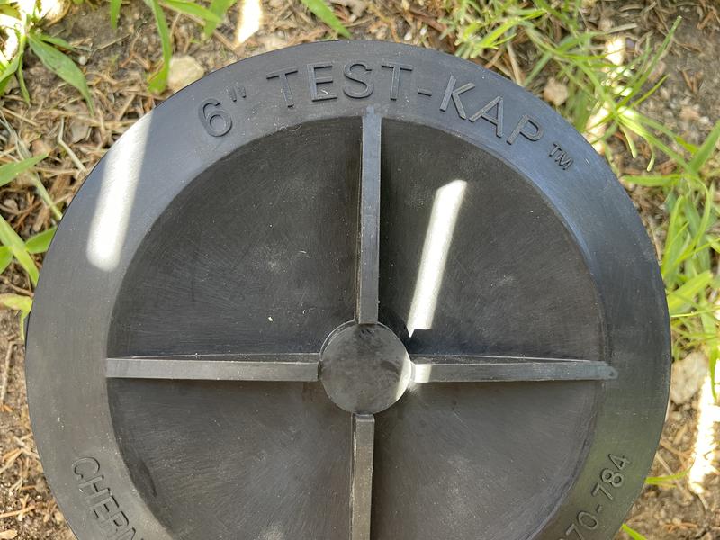 Cherne 6-in Test-Kap PVC Test Plug | 270784
