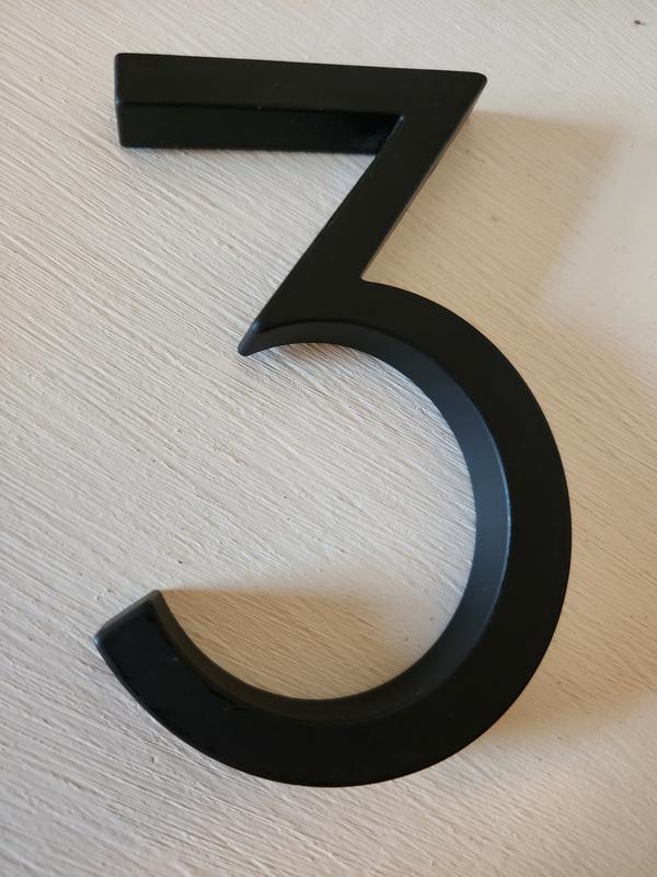 Origin 21 Urbana Park 4-in Black Number 1 33711PKBLG at Lowes.com