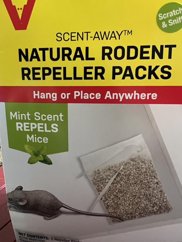Victor M805 Scent-Away Natural Rodent Repeller – Peppermint Oil