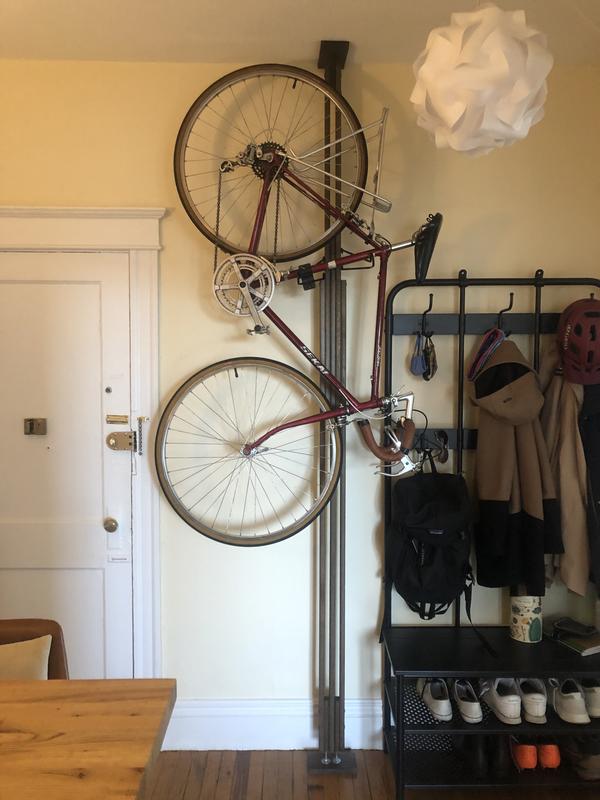 Tension on sale bike rack