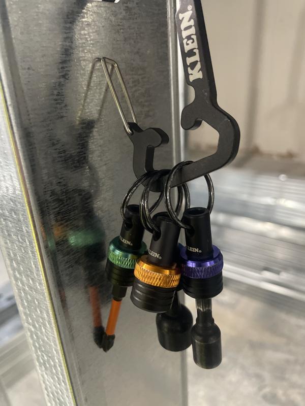 Klein Tools Bit Holder Keychain Set, 5-Piece in the Screwdriver Bit ...