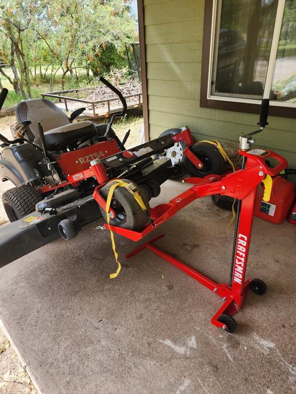 CRAFTSMAN Lift for Riding Mower Front Load Capacity of 500 lbs