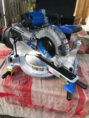 Kobalt 12 inch dual bevel sliding store miter saw