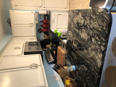 SenSa Amelia Ridge Granite Kitchen Countertop Sample at Lowes.com