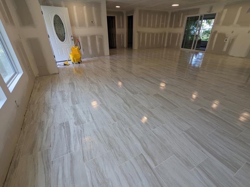 American Olean Newcastle Marble White 12-in x 24-in Glazed Porcelain Marble Look Floor and Wall Tile (1.95-sq. ft/ Piece)