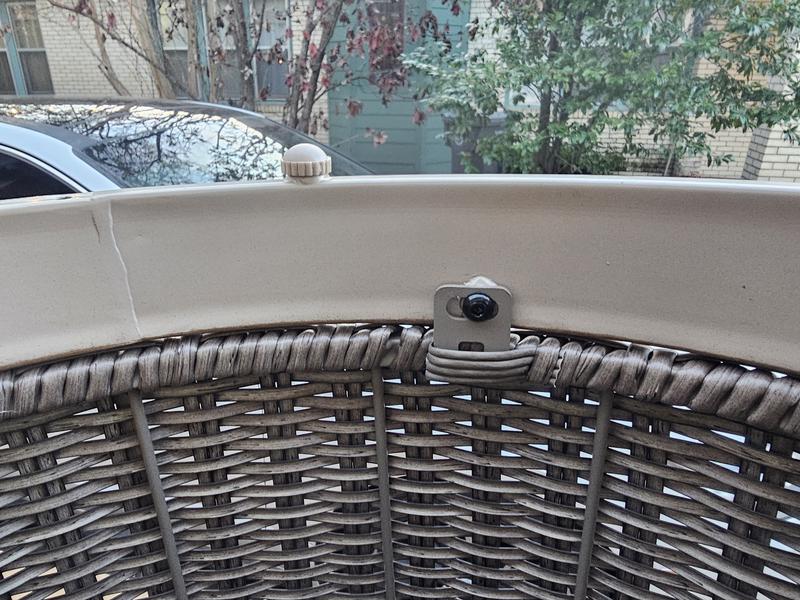 Origin 21 Dunes Round Wicker Outdoor Bistro Table 22.05-in W x 22.05-in ...