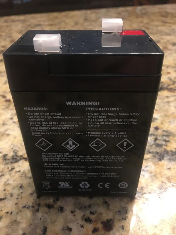 MIGHTY MAX BATTERY 6V 5AH SLA Replacement Battery Compatible With Moultrie Game Feeder 4 Pack Max3986145