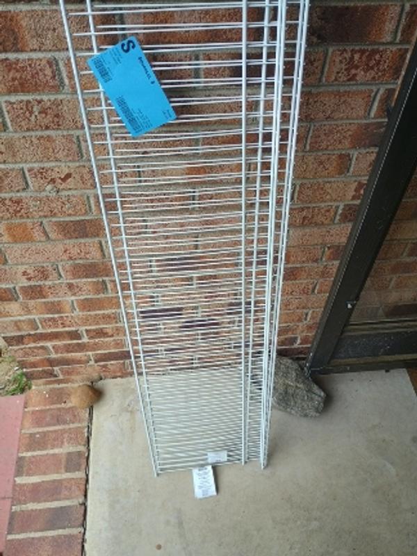 Project Source TrackSmart 48-in Adjustable Mount Steel Shelving Upright ...