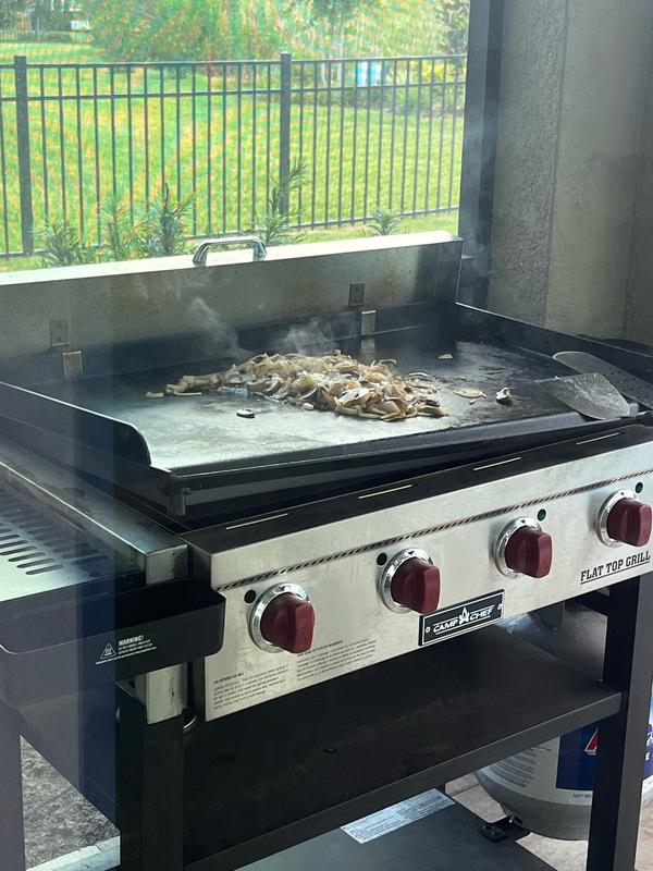 Camp Chef FTG600 4 Burner Liquid Propane Flat Top Grill at Lowes