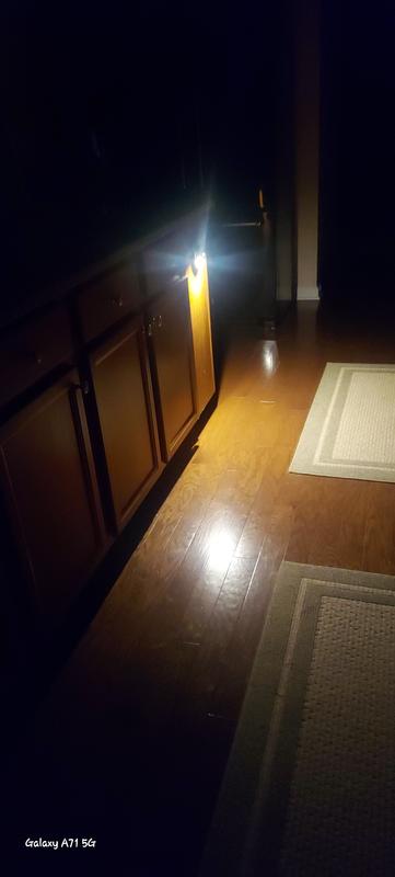 Utilitech White LED Motion Sensor Auto On/Off Night Light NL-CIRC-PI2-1 ...